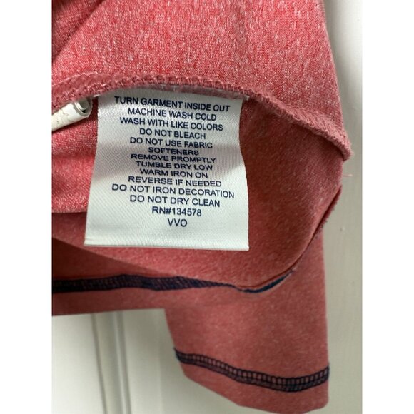 Vineyard Vines Girls Pink 1/4 Zip Long Sleeve Pullover Size 4T EUC - Picture 6 of 8